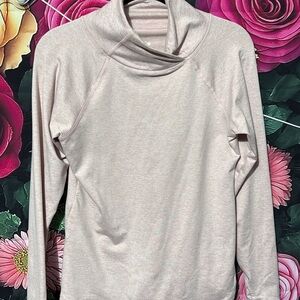 Apana Soft Blush Cowl Neck Sweater